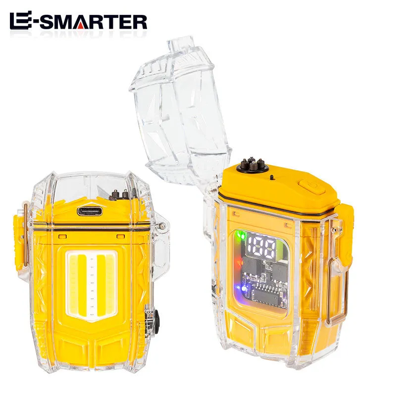 Extreme Sports Artifact Windproof And Waterproof Arc Lighter Rechargeable Lighting High Endurance Lighter