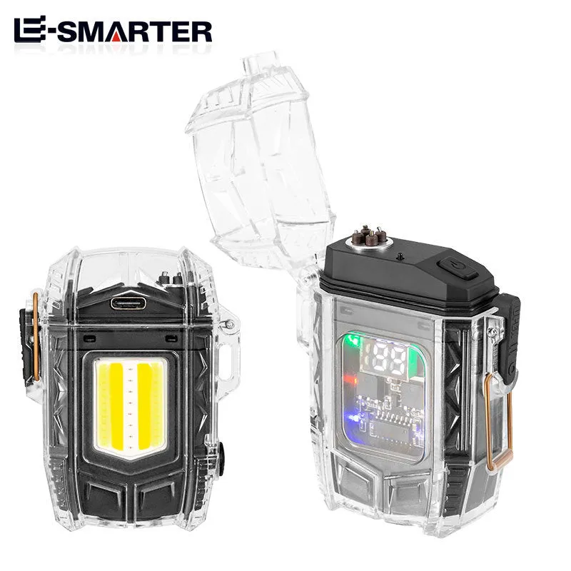 Extreme Sports Artifact Windproof And Waterproof Arc Lighter Rechargeable Lighting High Endurance Lighter