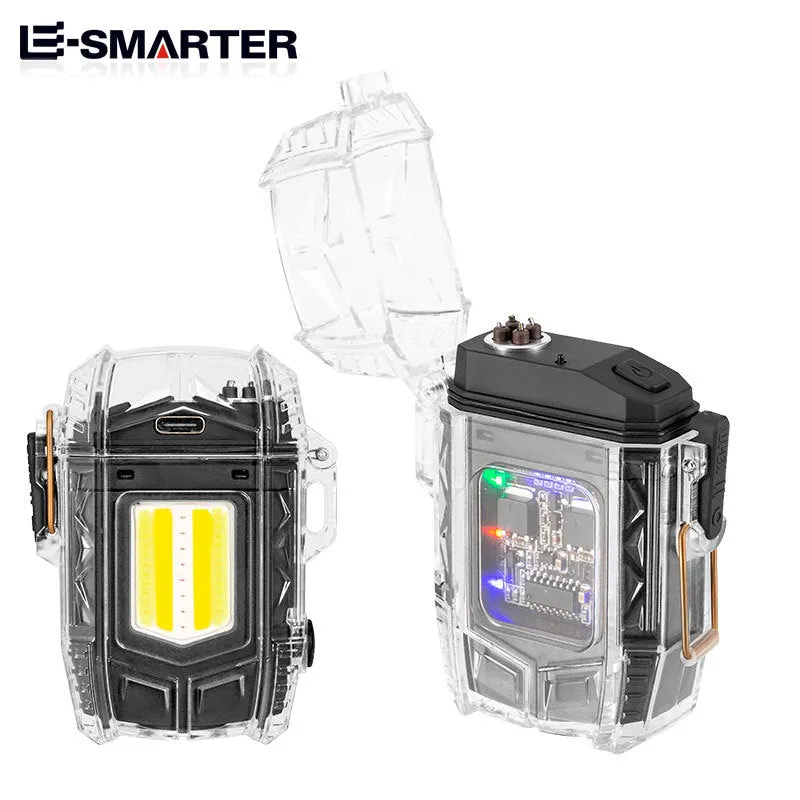 Extreme Sports Artifact Windproof And Waterproof Arc Lighter Rechargeable Lighting High Endurance Lighter