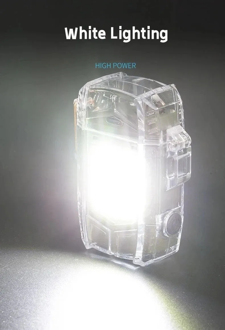 Extreme Sports Artifact Windproof And Waterproof Arc Lighter Rechargeable Lighting High Endurance Lighter