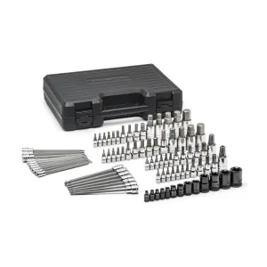 GEARWRENCH Master SAE/Metric and TORX Bit Socket Set 84 pc 1/4 3/8 & 1/2 In. Drive GEARWRENCH Master SAE/Metric and TORX Bit Socket Set 84 pc 1/4 3/8 & 1/2 In. Drive