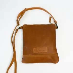 Gia leather tan postman bag Gia leather tan postman bag