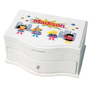 Girl's Princess Jewelry Box - Girl's Superhero Girl's Princess Jewelry Box - Girl's Superhero