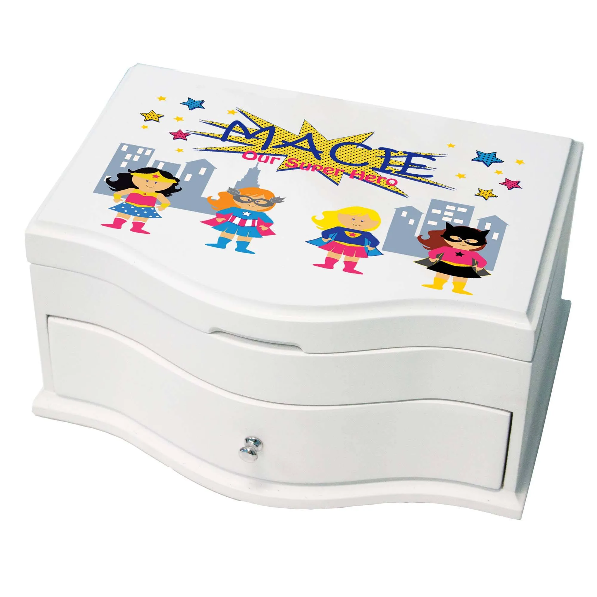 Girl's Princess Jewelry Box - Girl's Superhero
