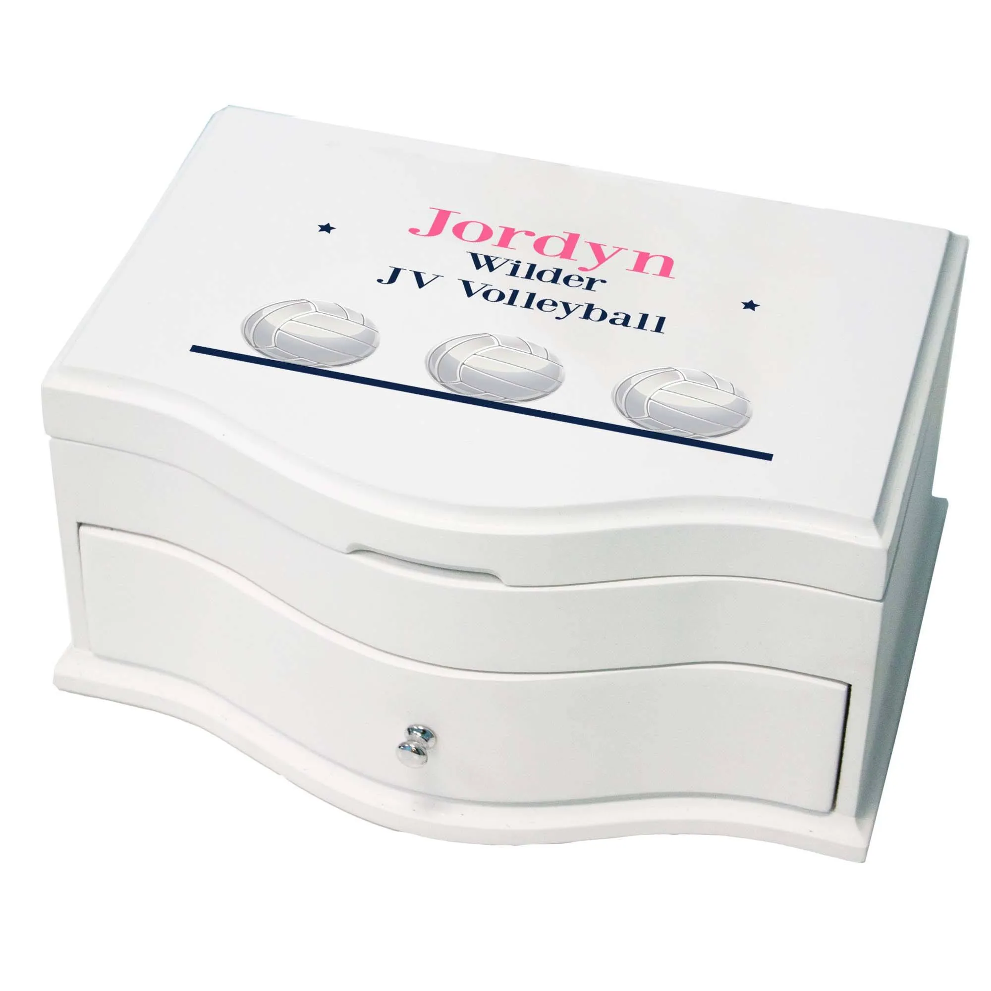 Girl's Princess Jewelry Box - Volleyball