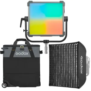 Godox KNOWLED P300R RGB LED Light Panel (Travel Kit) Godox KNOWLED P300R RGB LED Light Panel (Travel Kit)