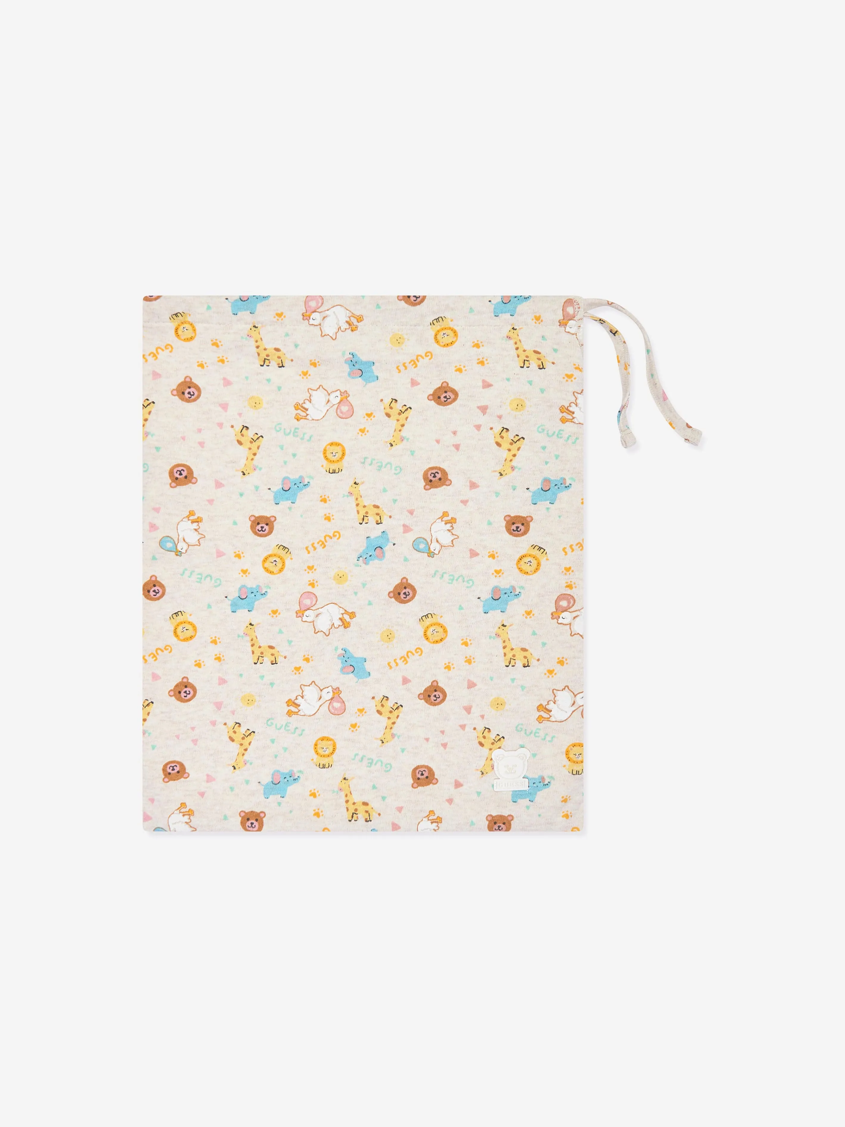 Guess Baby Quilted Changing Bag in Beige (38cm)