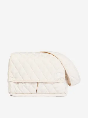 Guess Baby Quilted Changing Bag in Beige (38cm) Guess Baby Quilted Changing Bag in Beige (38cm)