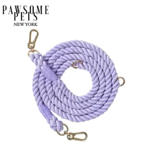 HANDS FREE DOG ROPE LEASH - PURPLE LOVE HANDS FREE DOG ROPE LEASH - PURPLE LOVE