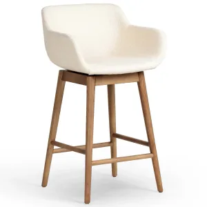 Hannah Swivel Bar & Counter Stool, Kerbey Ivory Hannah Swivel Bar & Counter Stool, Kerbey Ivory