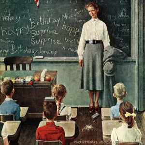 Happy Birthday Miss Jones - Art Prints Happy Birthday Miss Jones - Art Prints