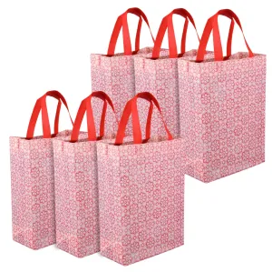 Heart Home Shopping Handbag | Grocery Handbag | Shopping Bag | Grocery Shopping Bag | Reusable Shopping Bags | Vegetable Bag | Star-Print Carry Bag | Pack of 6 | Pink Heart Home Shopping Handbag | Grocery Handbag | Shopping Bag | Grocery Shopping Bag | Reusable Shopping Bags | Vegetable Bag | Star-Print Carry Bag | Pack of 6 | Pink
