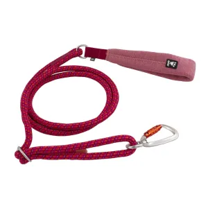 Hurtta Dog Leash: Adjustable Rope Eco, Beetroot Hurtta Dog Leash: Adjustable Rope Eco, Beetroot