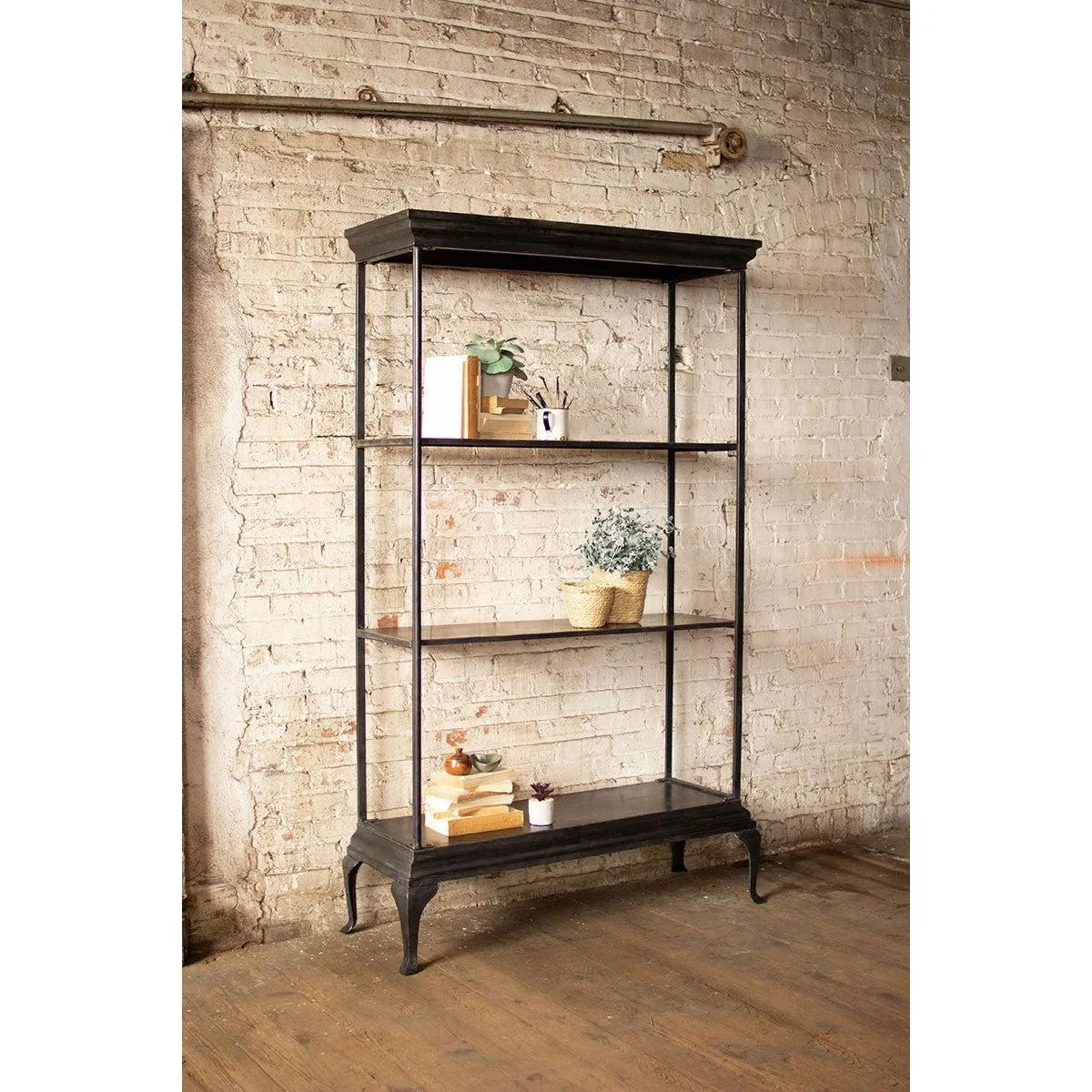 Kalalou - Tall Metal Shelving Unit