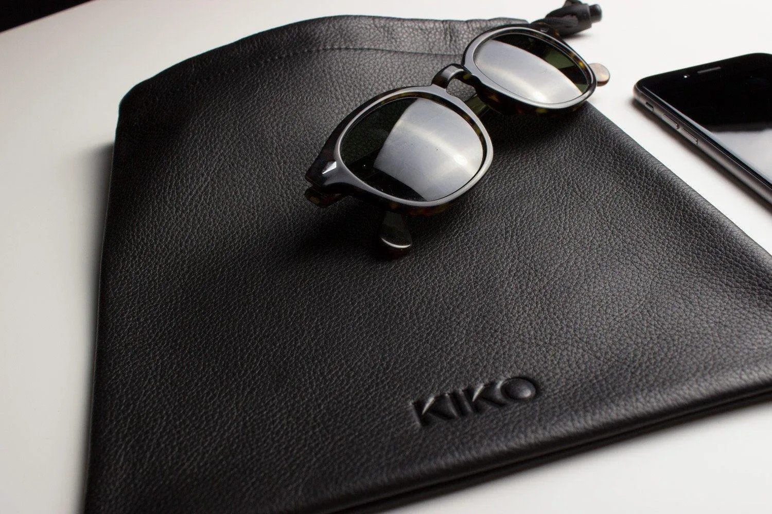 Kiko Leather Accessory Pouch