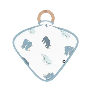 Kyte Lovey in Rhino with Removable Teething Ring Kyte Lovey in Rhino with Removable Teething Ring