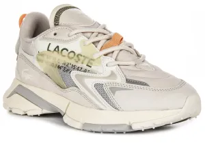 Lacoste Loo3 Neo Tech In Off White For Men Lacoste Loo3 Neo Tech In Off White For Men