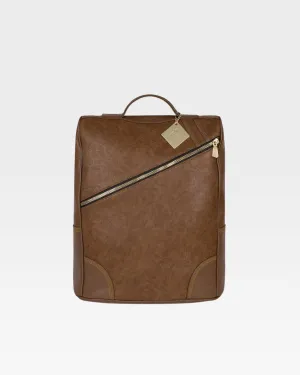 Leather Backpack in Brown Leather Backpack in Brown