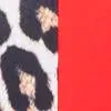 Leopard-Print Colorblock Belted Bikini Top - NY&C Swimwear