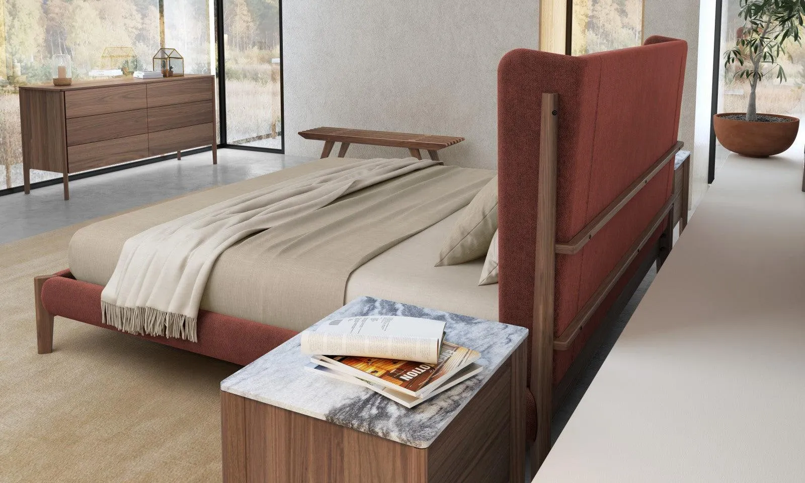 LEWIS 4 DRAWER CHEST