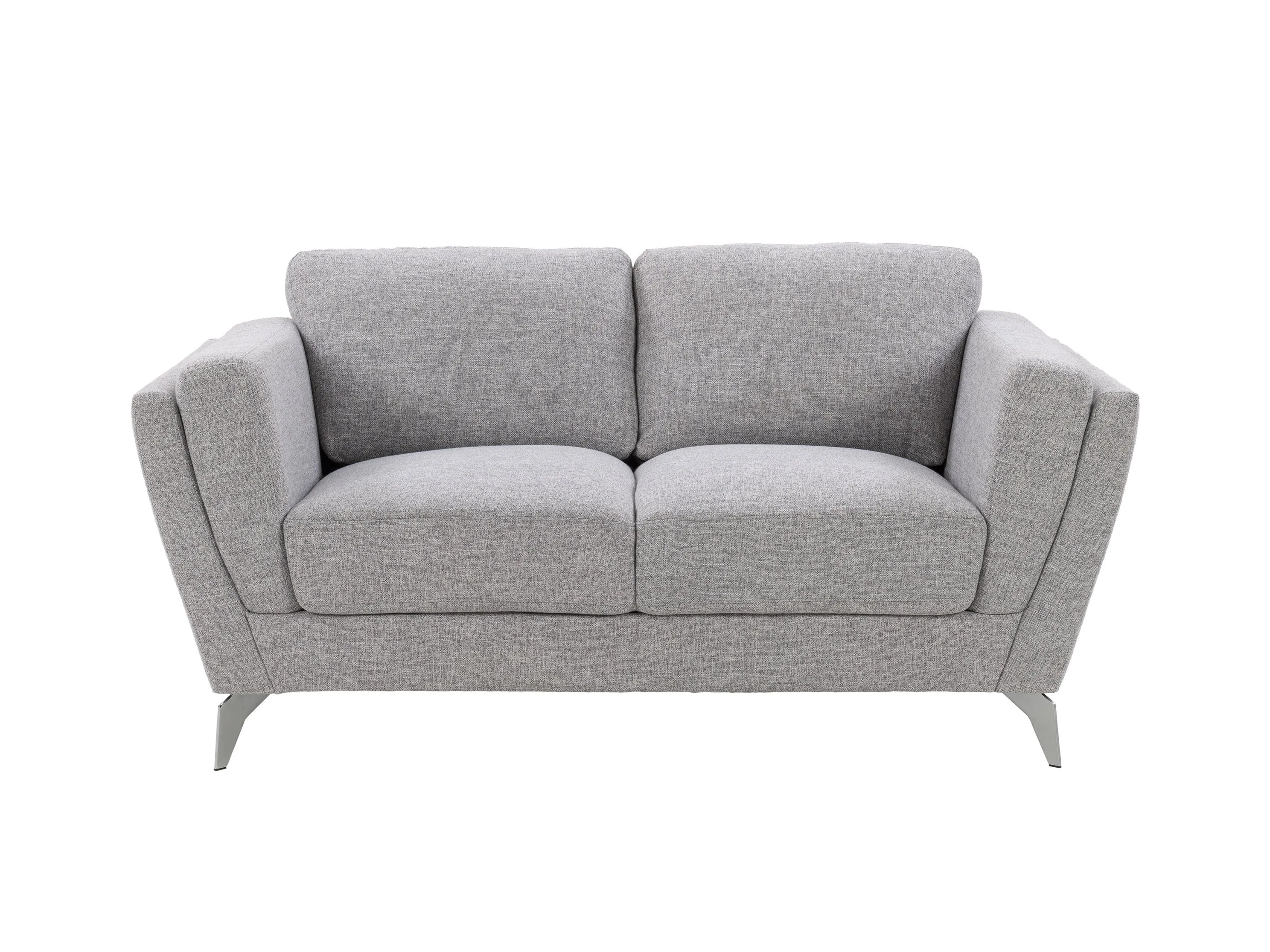 Light Grey 2 Seat Sofa Loveseat