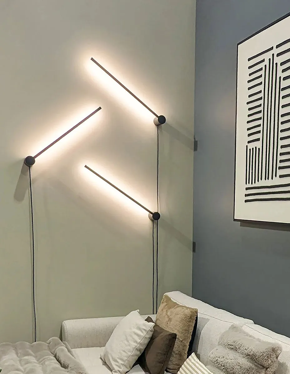 Lincoln Black Wall Lamp
