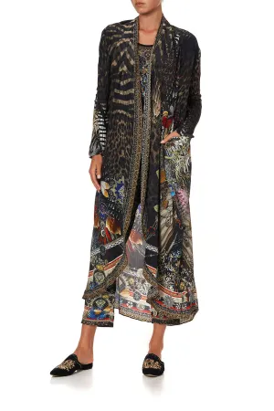 LONG CASUAL JACKET WITH POCKETS TREASURE CHASER LONG CASUAL JACKET WITH POCKETS TREASURE CHASER
