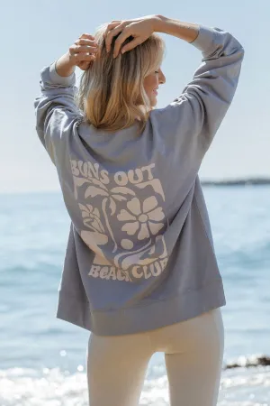 L*SPACE - SUNNYSIDE SWEATSHIRT HAZE L*SPACE - SUNNYSIDE SWEATSHIRT HAZE