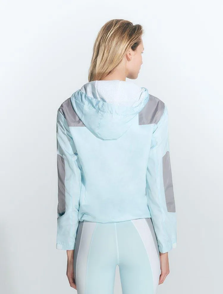 Marlena Green/Grey/White Jacket