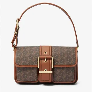 Michael Michael Kors Colby Medium Empire Signature Logo Bag, brown Michael Michael Kors Colby Medium Empire Signature Logo Bag, brown
