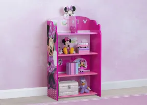 Minnie Mouse Wooden Playhouse 4-Shelf Bookcase Minnie Mouse Wooden Playhouse 4-Shelf Bookcase