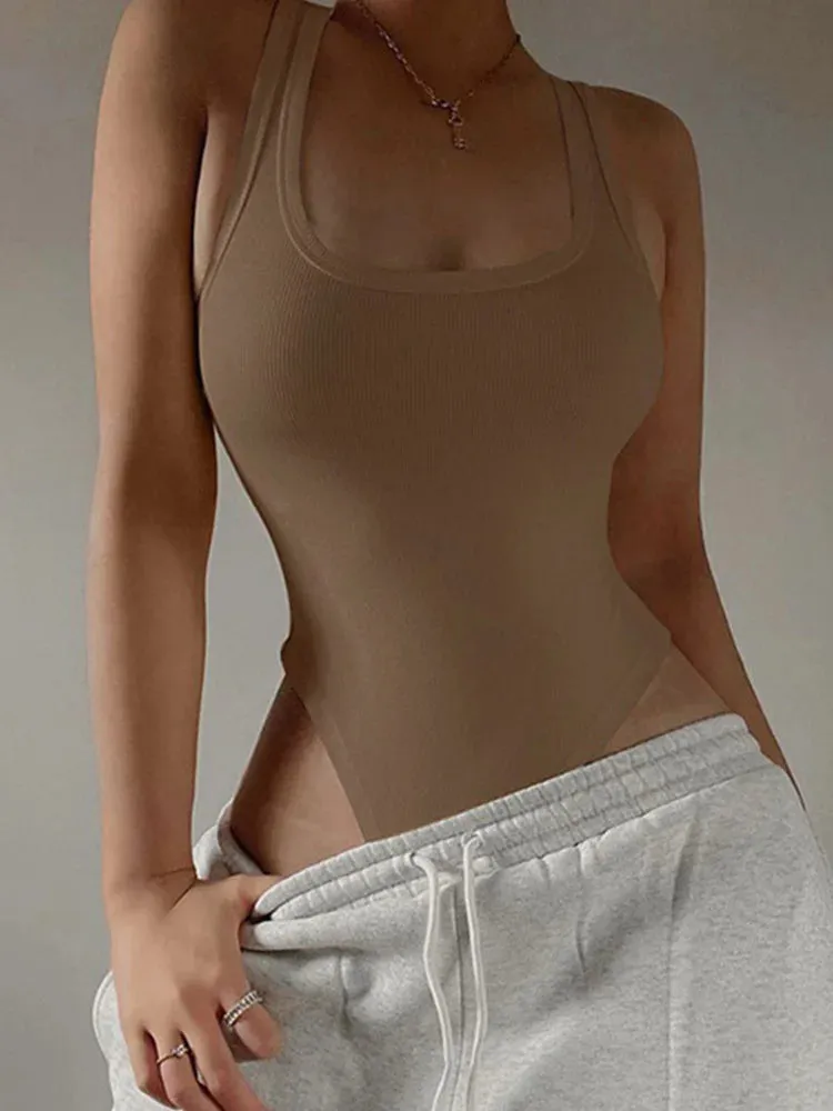 NADGE  Casual Sleeveless Bodysuit