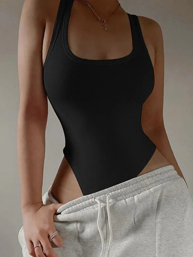 NADGE  Casual Sleeveless Bodysuit