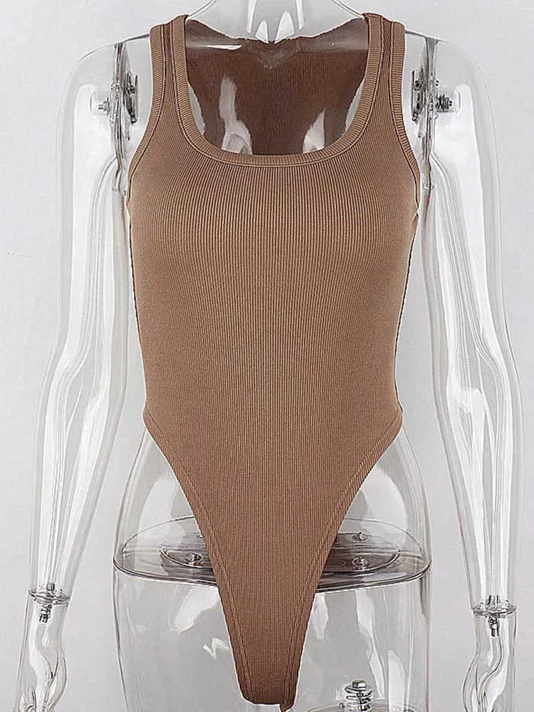 NADGE  Casual Sleeveless Bodysuit