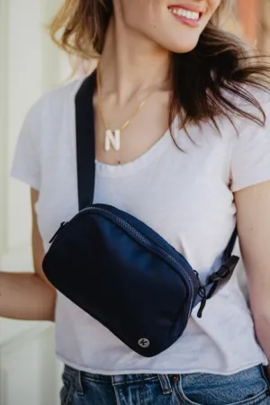 Navy Solid Fanny Packs for Women Navy Solid Fanny Packs for Women