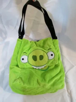 NEW GREEN PIG BACKPACK Shoulder Rucksack Travel School Book BAG NEW GREEN PIG BACKPACK Shoulder Rucksack Travel School Book BAG