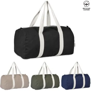 Okiyo Supotsu Recycled Cotton Canvas Sports Duffel Bag - 320gsm Okiyo Supotsu Recycled Cotton Canvas Sports Duffel Bag - 320gsm