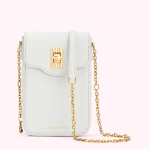 OYSTER LEATHER RITA CROSSBODY MINI BAG OYSTER LEATHER RITA CROSSBODY MINI BAG