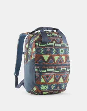Patagonia Atom Tote Pack 20L - High Hopes Geo: Forge Grey Patagonia Atom Tote Pack 20L - High Hopes Geo: Forge Grey