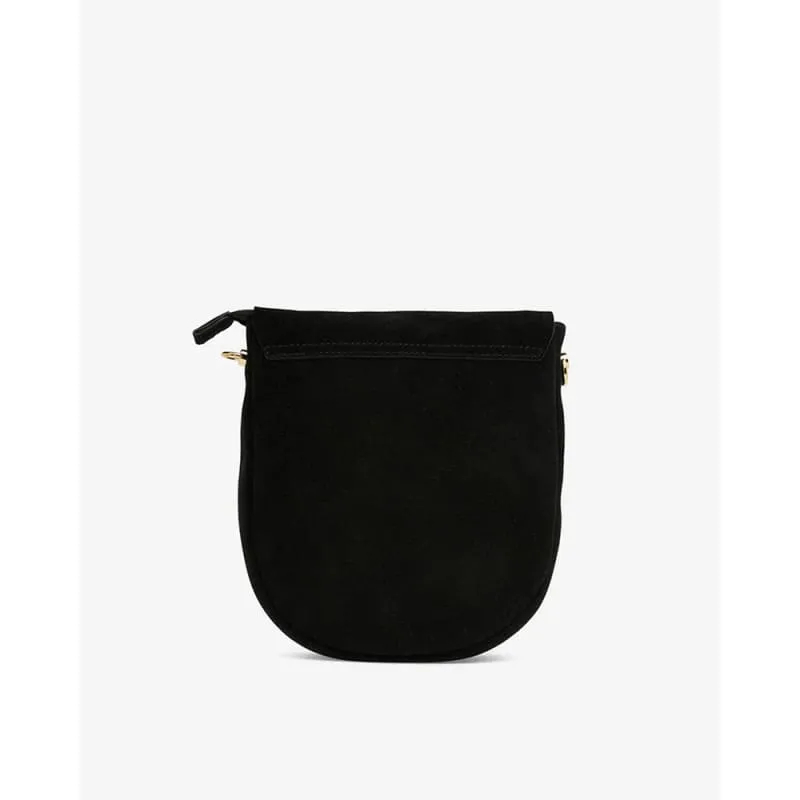 Phoebe Pouch | Black Suede
