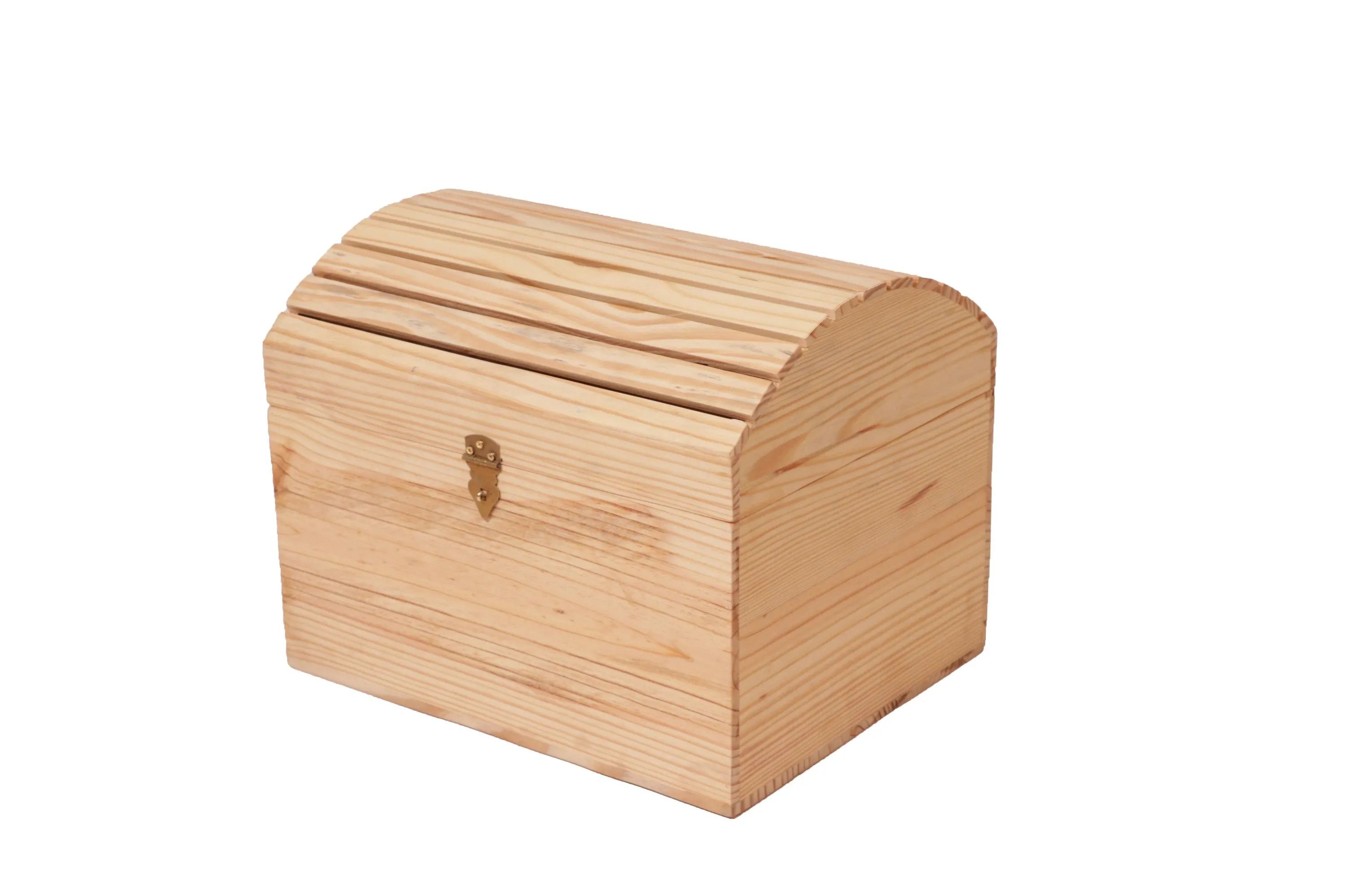 Pine wood Treasure Chest Box