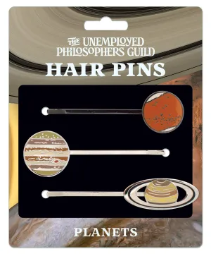 Planets Hair Pins Set Planets Hair Pins Set