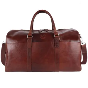 Premium Deep Brown Genuine Leather Duffle Bag | Versatile Travel & Gym Bag Premium Deep Brown Genuine Leather Duffle Bag | Versatile Travel & Gym Bag