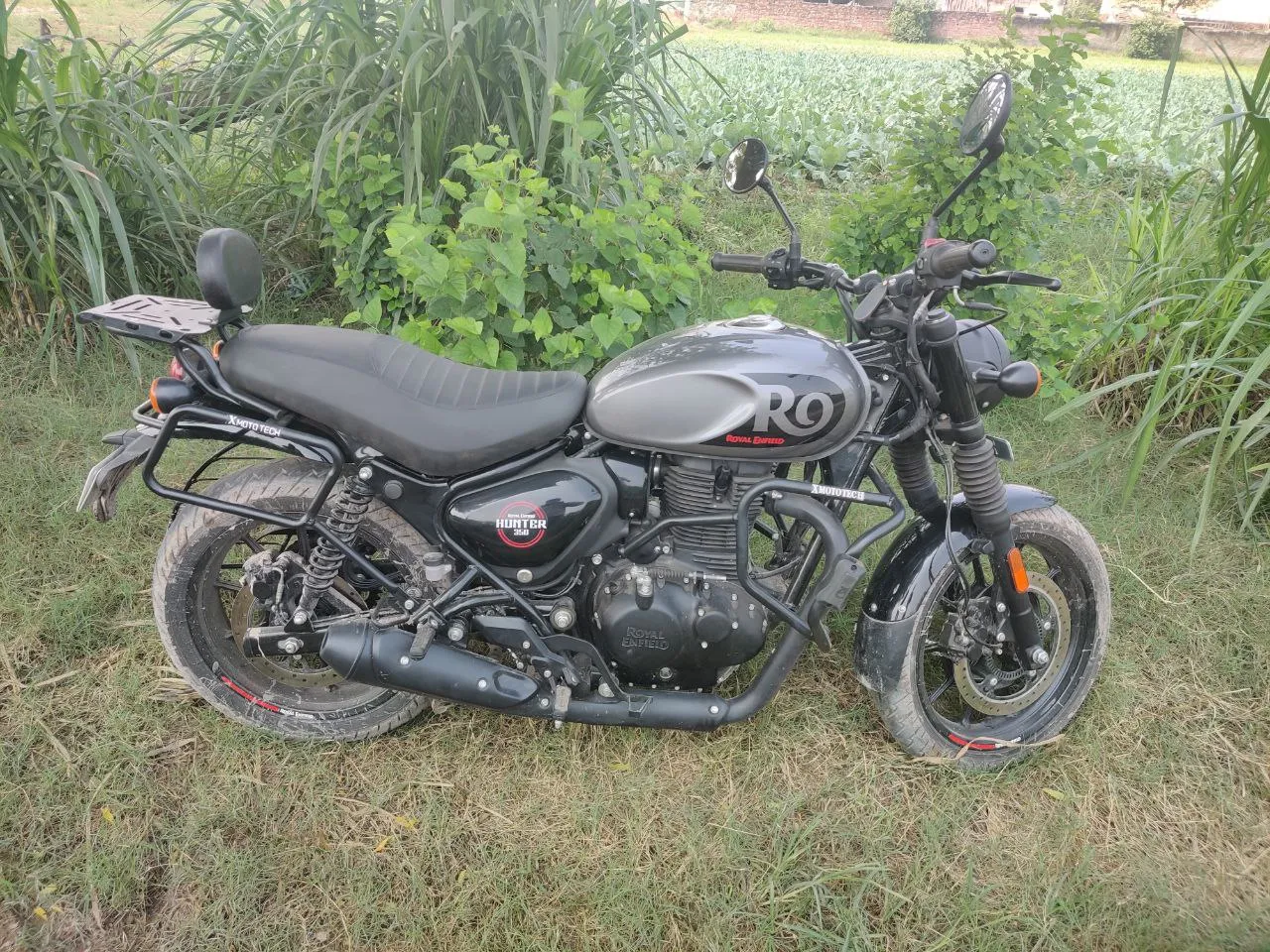 Premium Saddle Stay for Royal Enfield Hunter 350 | Durable & Stylish Luggage Solution