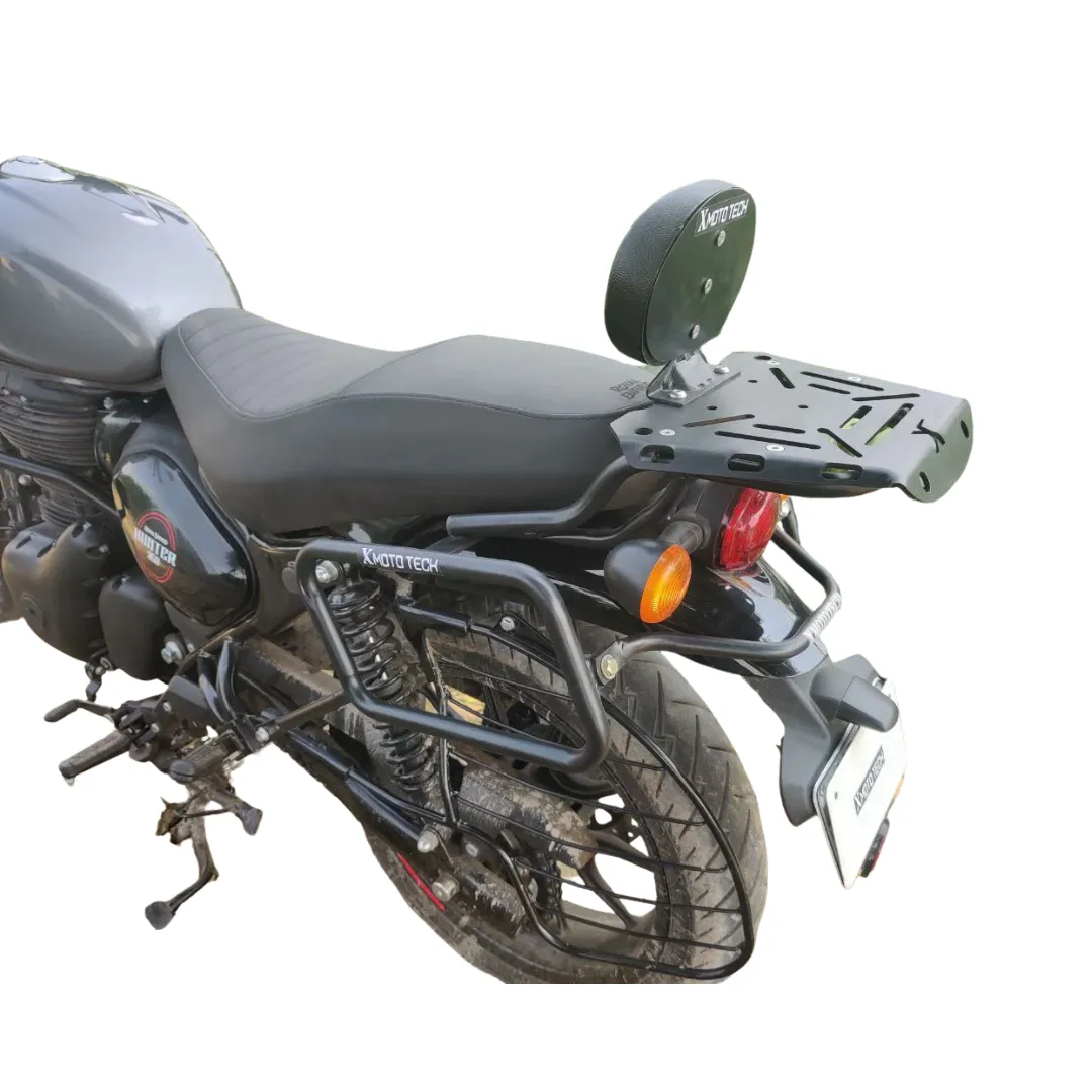 Premium Saddle Stay for Royal Enfield Hunter 350 | Durable & Stylish Luggage Solution