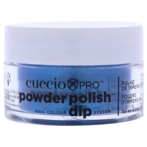 Pro Powder Polish Nail Colour Dip System - Blue With Pink Glitter by Cuccio for Women - 0.5 oz Nail Powder Pro Powder Polish Nail Colour Dip System - Blue With Pink Glitter by Cuccio for Women - 0.5 oz Nail Powder