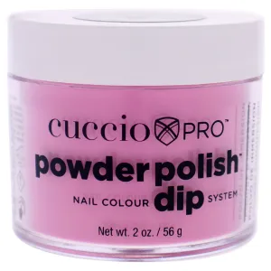 Pro Powder Polish Nail Colour Dip System - Bright Pink by Cuccio for Women - 1.6 oz Nail Powder Pro Powder Polish Nail Colour Dip System - Bright Pink by Cuccio for Women - 1.6 oz Nail Powder