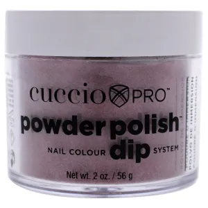 Pro Powder Polish Nail Colour Dip System - Dark Red Glitter by Cuccio for Women - 1.6 oz Nail Powder Pro Powder Polish Nail Colour Dip System - Dark Red Glitter by Cuccio for Women - 1.6 oz Nail Powder