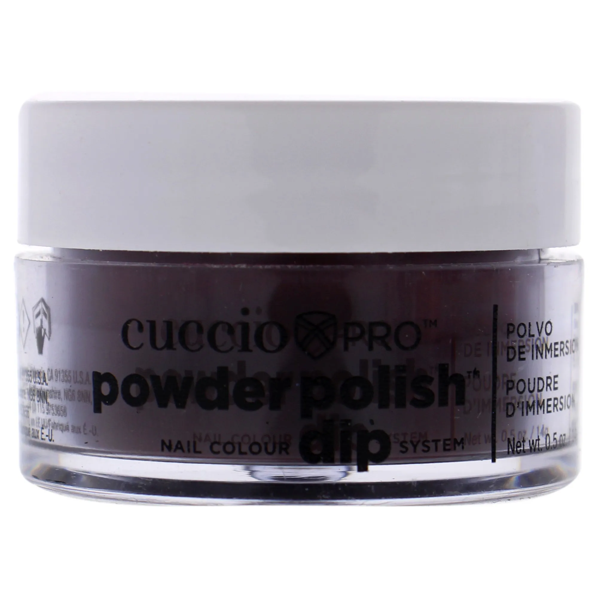 Pro Powder Polish Nail Colour Dip System - Midnight Purple by Cuccio for Women - 0.5 oz Nail Powder
