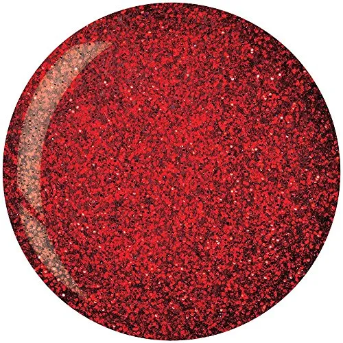 Pro Powder Polish Nail Colour Dip System - Ruby Red Glitter by Cuccio for Women - 1.6 oz Nail Powder